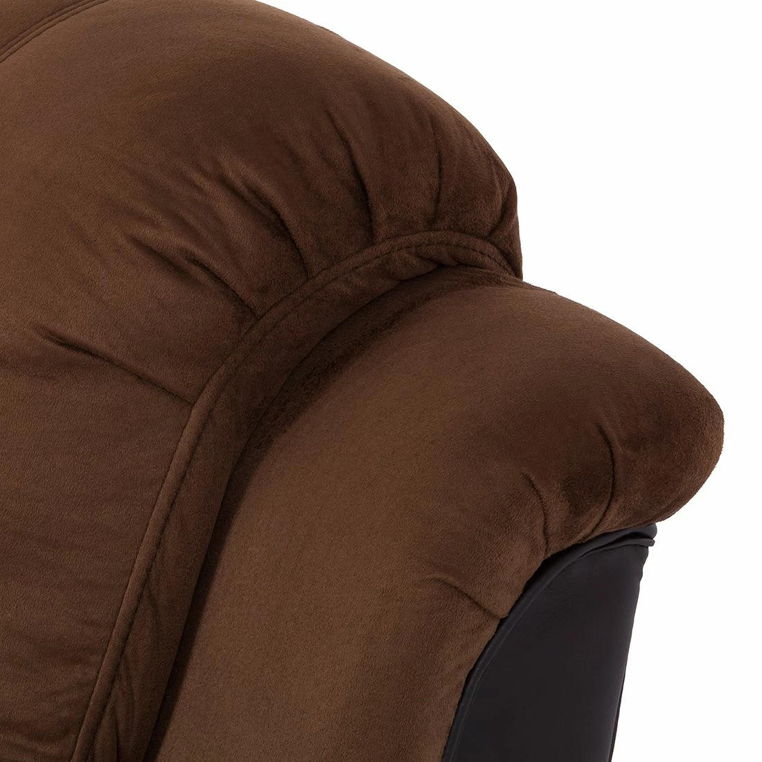 Modoform Fauteuil de relaxation Norden - Microfibre / Imitation cuir - Marron 15 Modoform Fauteuil de relaxation Norden - Microfibre / Imitation cuir - Marron – Image 13