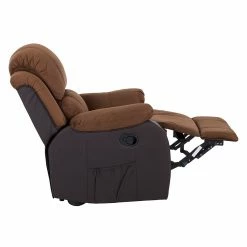 Modoform Fauteuil de relaxation Norden - Microfibre / Imitation cuir - Marron 28 Modoform Fauteuil de relaxation Norden - Microfibre / Imitation cuir - Marron -loftscape Boutique relaxsessel norden microfaser kunstleder braun 1755250