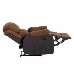 Modoform Fauteuil de relaxation Norden - Microfibre / Imitation cuir - Marron 29 Modoform Fauteuil de relaxation Norden - Microfibre / Imitation cuir - Marron -loftscape Boutique relaxsessel norden microfaser kunstleder braun 1755254