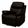 Modoform Fauteuil de relaxation Tetchill - Imitation cuir - Marron foncé -loftscape Boutique relaxsessel tetchill kunstleder braun 4604992