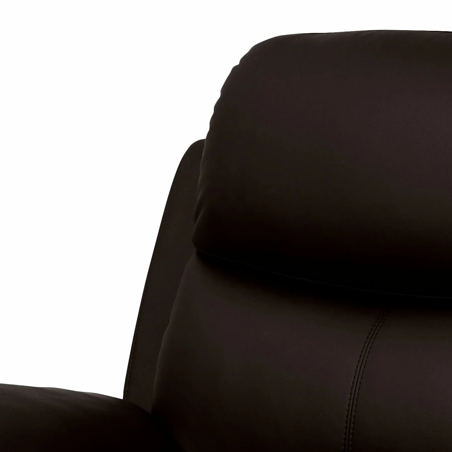 Modoform Fauteuil de relaxation Tetchill - Imitation cuir - Marron foncé 9 Modoform Fauteuil de relaxation Tetchill - Imitation cuir - Marron foncé – Image 7