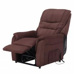 Modoform Fauteuil de relaxation Wishart - Microfibre - Marron -loftscape Boutique relaxsessel wishart mit aufstehhilfe microfaser braun 3116901