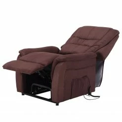 Modoform Fauteuil de relaxation Wishart - Microfibre - Marron -loftscape Boutique relaxsessel wishart mit aufstehhilfe microfaser braun 3116905