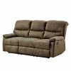 Modoform Canapé de relaxation Donnes (3 places) - Microfibre - Marron clair 2 Modoform Canapé de relaxation Donnes (3 places) - Microfibre - Marron clair -loftscape Boutique relaxsofa donnes 3 sitzer microfaser hellbraun 4471564