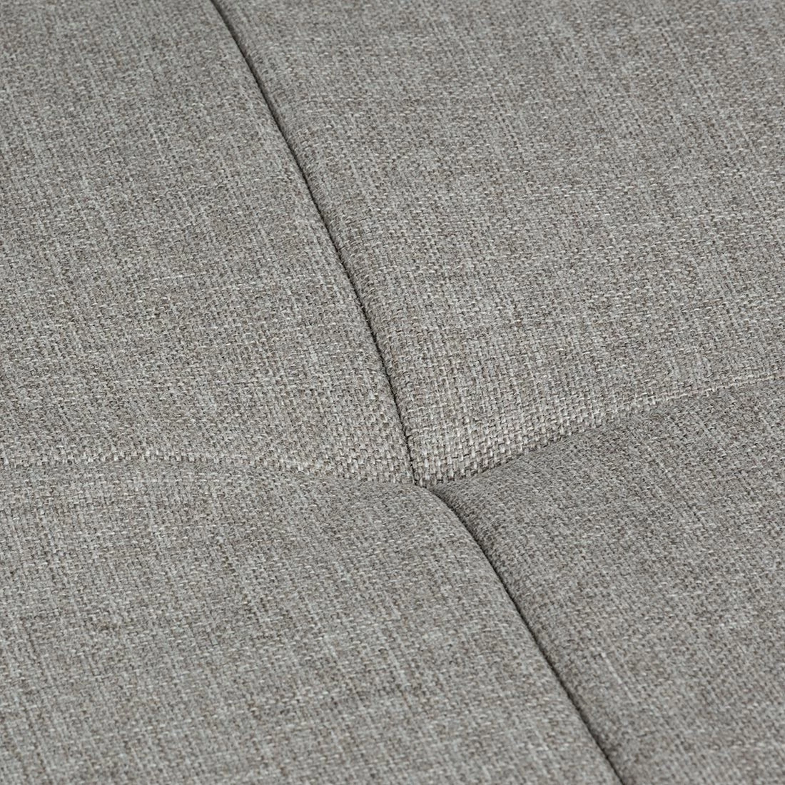 Roomscape Canapé d'angle Tosya - Cuir synthétique taupe / Tissu structuré gris - Méridienne à gauche (vue de face) 11 Roomscape Canapé d'angle Tosya - Cuir synthétique taupe / Tissu structuré gris - Méridienne à gauche (vue de face) – Image 9