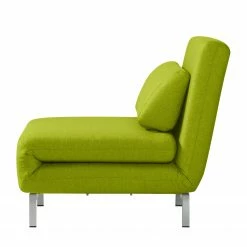 Studio Copenhagen Fauteuil convertible Copperfield Tissu - Tissu Zahira : Citron vert -loftscape Boutique schlafsessel copperfield webstoff stoff zahira limette 3943376