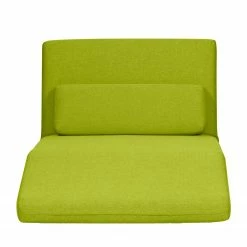 Studio Copenhagen Fauteuil convertible Copperfield Tissu - Tissu Zahira : Citron vert -loftscape Boutique schlafsessel copperfield webstoff stoff zahira limette 3943388