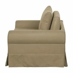 Mooved Fauteuil convertible Latina IV - Gris Sahara -loftscape Boutique schlafsessel couvin webstoff saharagrau 4104504