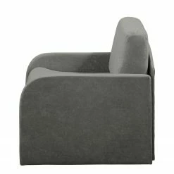 Ars Natura Fauteuil convertible Disley - Gris - Avec accoudoirs 18 Ars Natura Fauteuil convertible Disley - Gris - Avec accoudoirs -loftscape Boutique schlafsessel disley webstoff grau schmale armlehne 5103244
