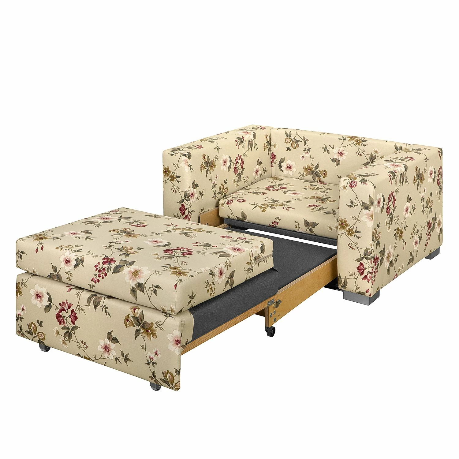 Mooved Fauteuil convertible Finne - Tissé à plat - Marron / Rouge 8 Mooved Fauteuil convertible Finne - Tissé à plat - Marron / Rouge – Image 6