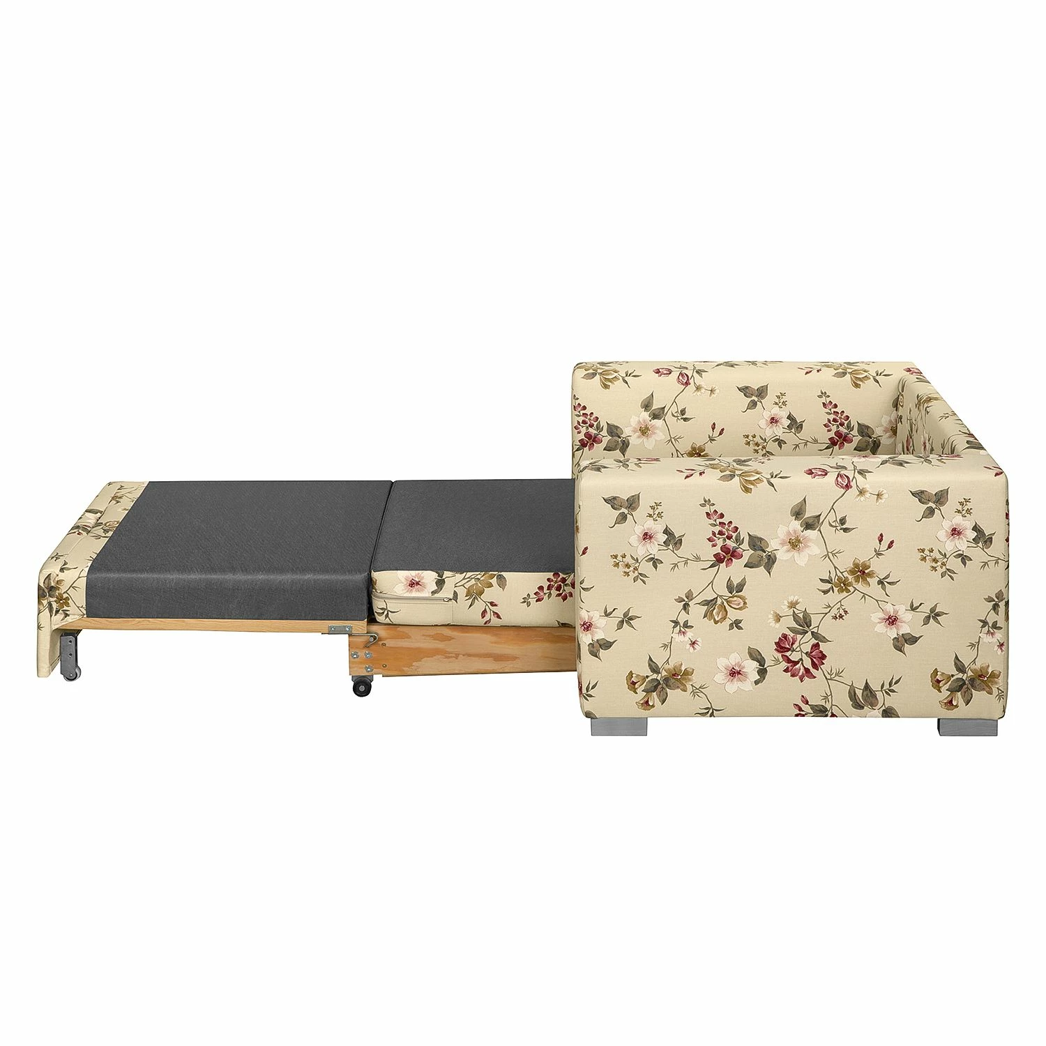 Mooved Fauteuil convertible Finne - Tissé à plat - Marron / Rouge 12 Mooved Fauteuil convertible Finne - Tissé à plat - Marron / Rouge – Image 10