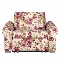 Mooved Fauteuil convertible Latina XII - Matière tissée - Motif floral beige 19 Mooved Fauteuil convertible Latina XII - Matière tissée - Motif floral beige -loftscape Boutique schlafsessel latina flachgewebe beige gebluemt 3641533