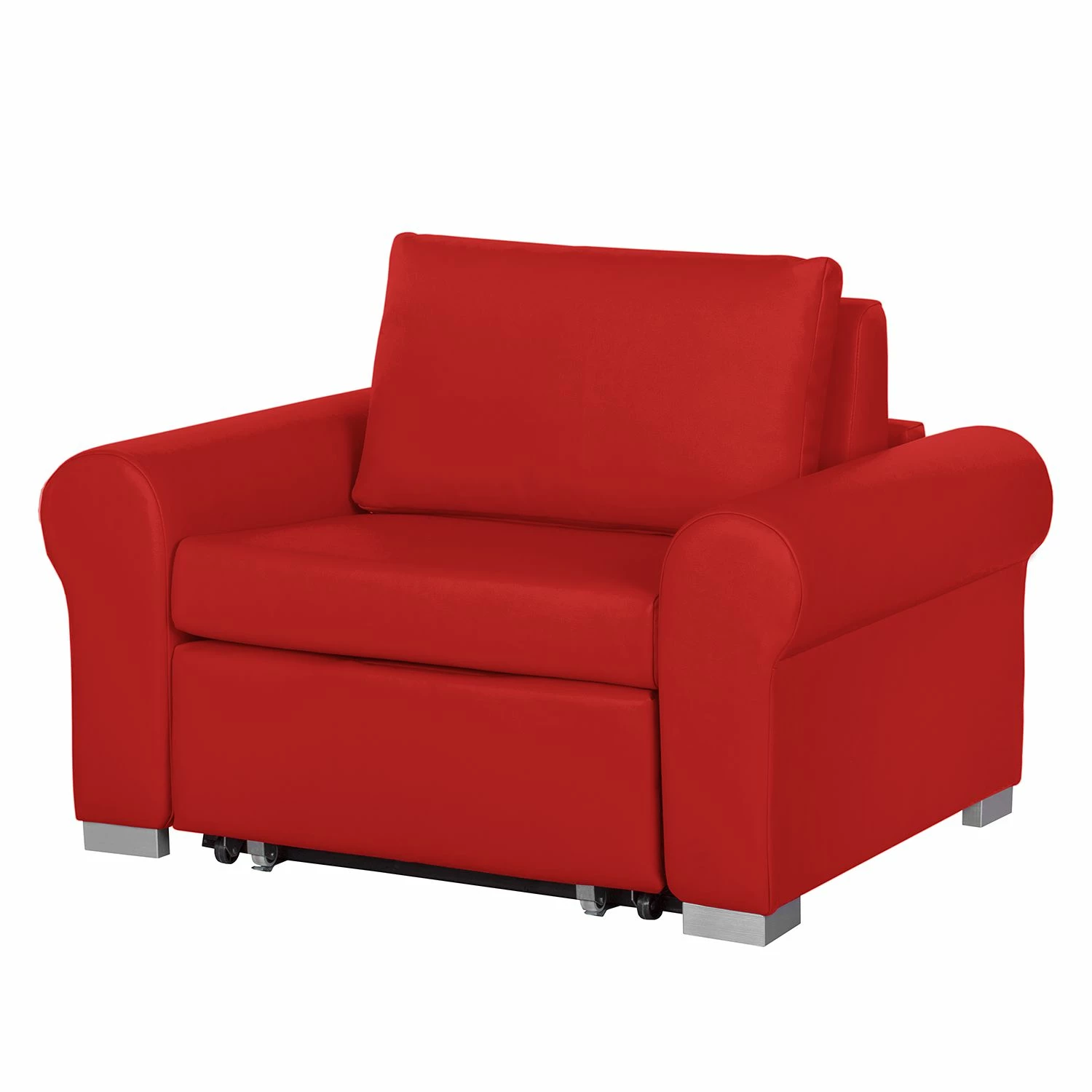 Mooved Fauteuil convertible Latina II - Rouge 3 Mooved Fauteuil convertible Latina II - Rouge