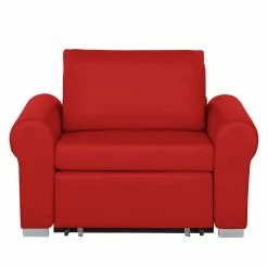 Mooved Fauteuil convertible Latina II - Rouge 19 Mooved Fauteuil convertible Latina II - Rouge -loftscape Boutique schlafsessel latina ii kunstleder rot 3640445
