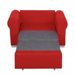 Mooved Fauteuil convertible Latina II - Rouge 25 Mooved Fauteuil convertible Latina II - Rouge -loftscape Boutique schlafsessel latina ii kunstleder rot 3640469