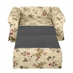 Mooved Fauteuil convertible Latina VI - Beige -loftscape Boutique schlafsessel latina v flachgewebe gebluemt beige 4093620