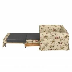 Mooved Fauteuil convertible Latina VI - Beige -loftscape Boutique schlafsessel latina v flachgewebe gebluemt beige 4093624