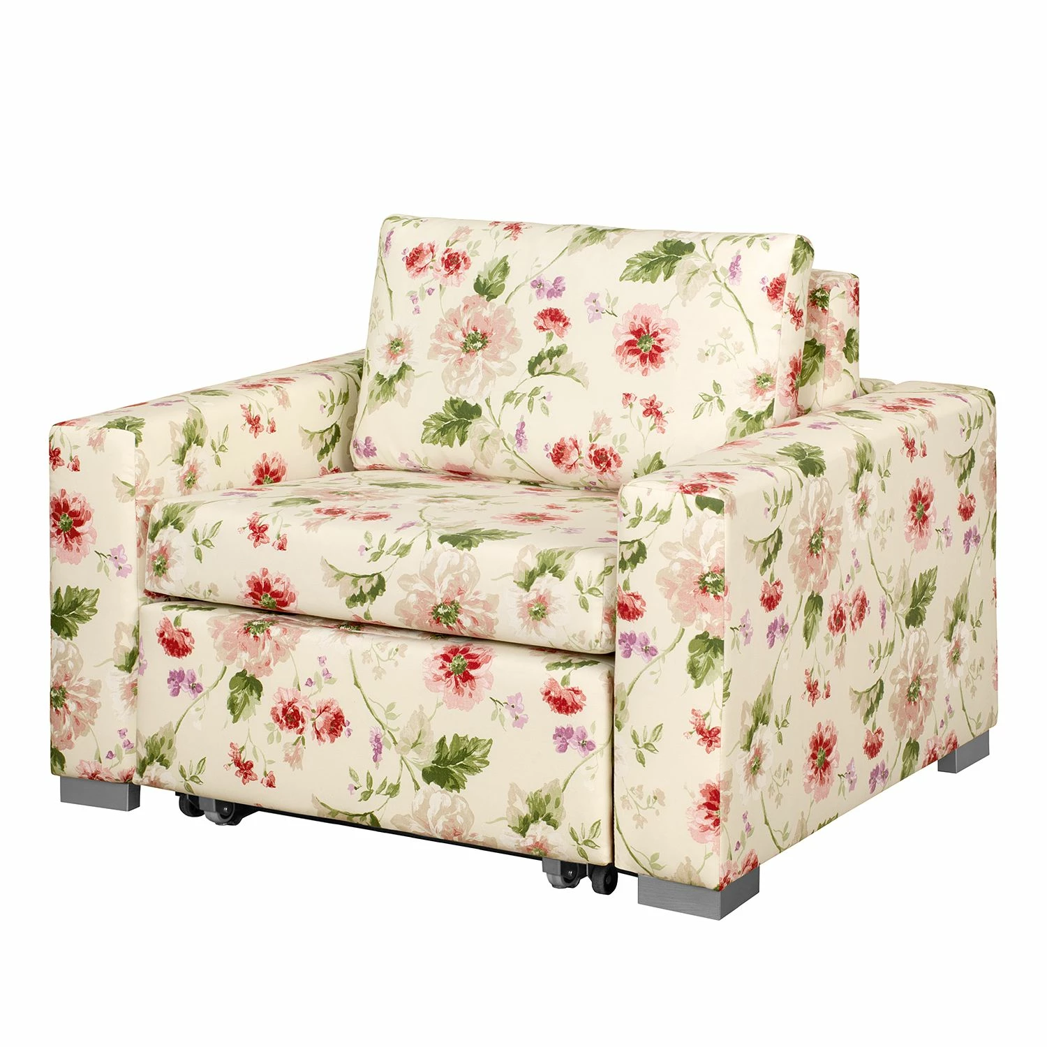 Mooved Fauteuil convertible Latina VIII - Beige / Rose 3 Mooved Fauteuil convertible Latina VIII - Beige / Rose