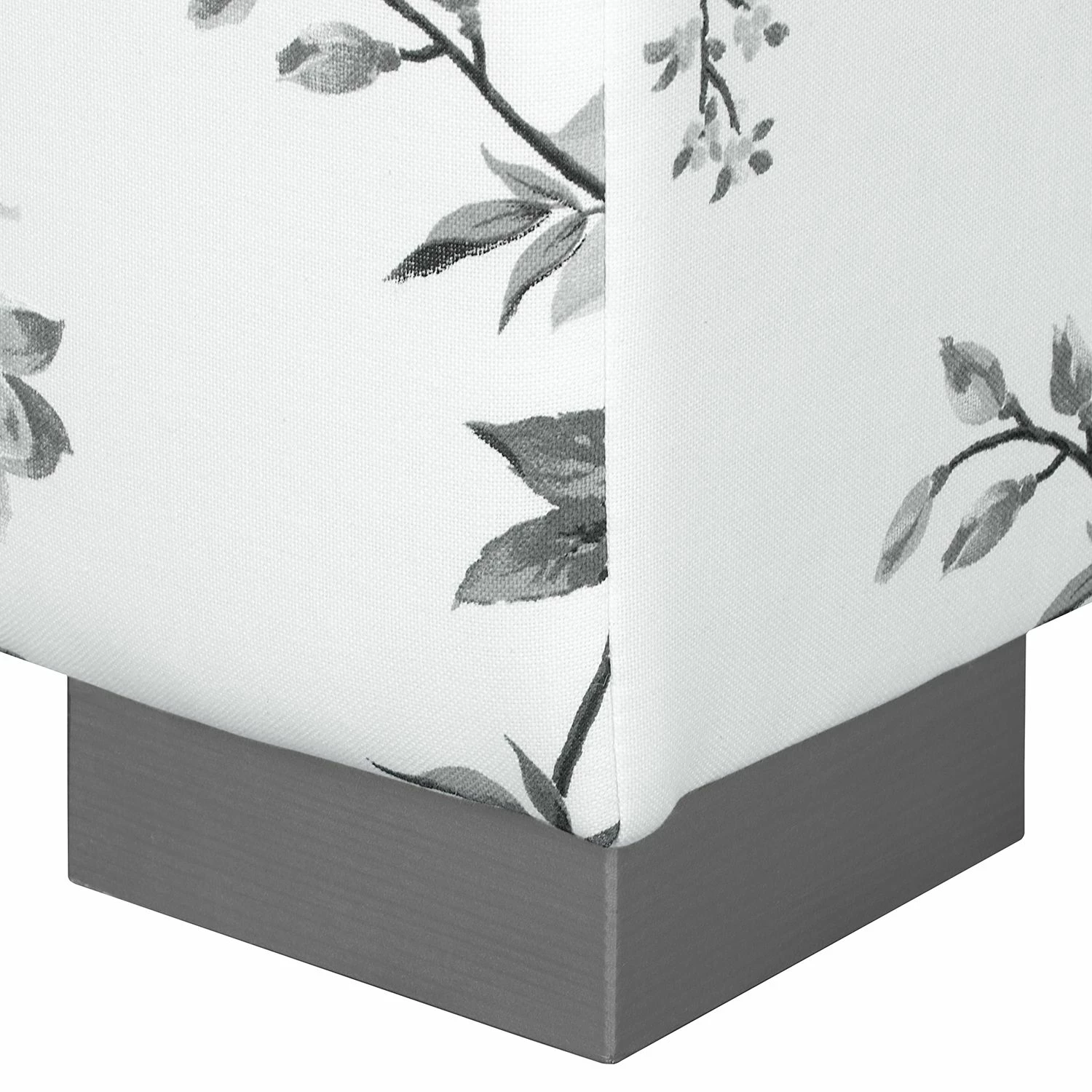 Mooved Fauteuil convertible Latina VII - Matière tissée - Motif floral - Blanc / Gris 16 Mooved Fauteuil convertible Latina VII - Matière tissée - Motif floral - Blanc / Gris – Image 14