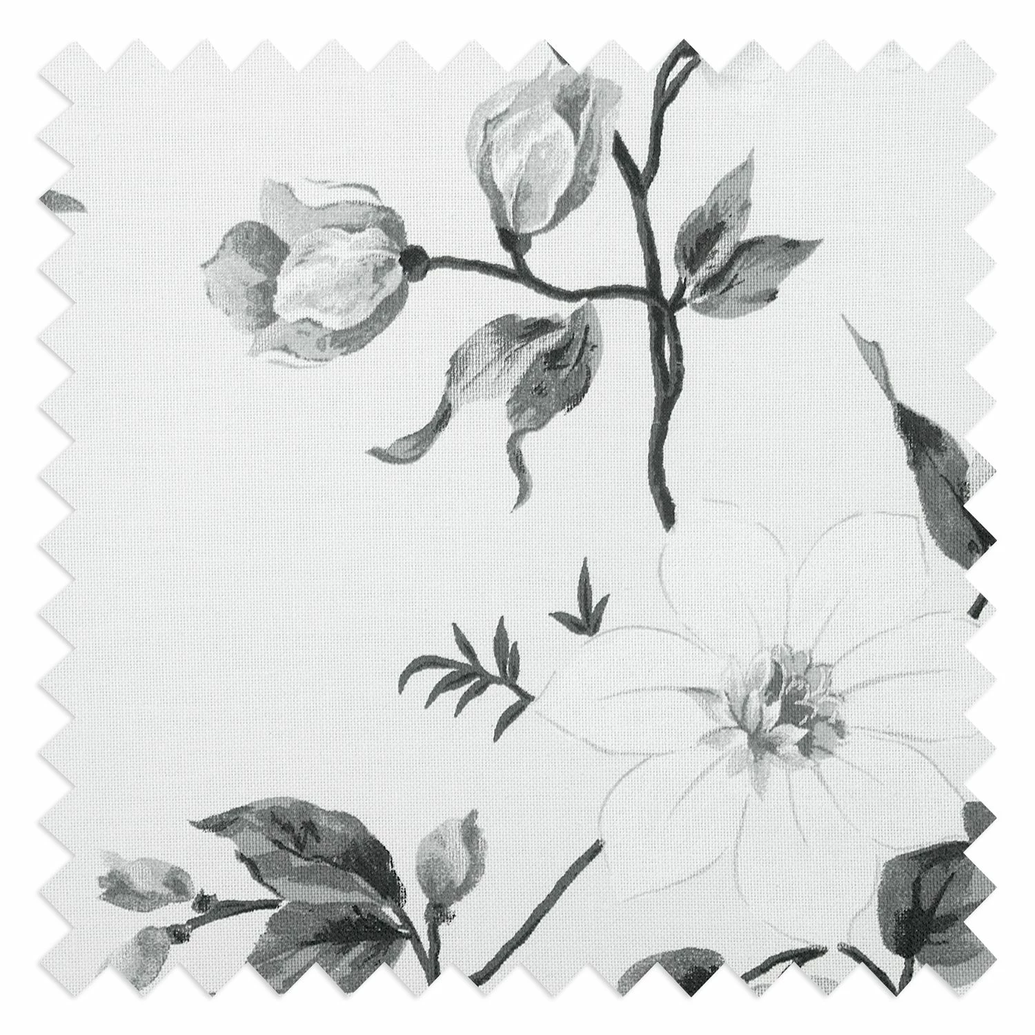 Mooved Fauteuil convertible Latina VII - Matière tissée - Motif floral - Blanc / Gris 17 Mooved Fauteuil convertible Latina VII - Matière tissée - Motif floral - Blanc / Gris – Image 15