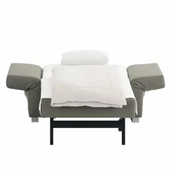 Chillout by Franz Fertig Fauteuil convertible Randa - Gris 12 Chillout by Franz Fertig Fauteuil convertible Randa - Gris -loftscape Boutique schlafsessel randa echtleder grau 4016068