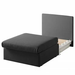 Fredriks Fauteuil convertible Arctic I - Tissu - Anthracite -loftscape Boutique schlafsessel silvies webstoff 5151396