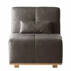 Ars Natura Fauteuil convertible Simla I - Microfibre - Gris lava 19 Ars Natura Fauteuil convertible Simla I - Microfibre - Gris lava -loftscape Boutique schlafsessel simla antiklederlook 5151060