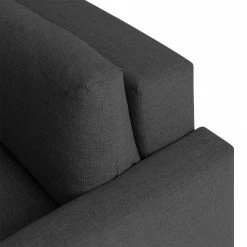 Chillout by Franz Fertig Canapé convertible Aura - Anthracite - Largeur : 156 cm -loftscape Boutique schlafsofa aura webstoff anthrazit 156 cm 1372718