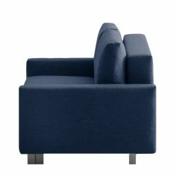 Chillout by Franz Fertig Canapé convertible Aura - Bleu - Largeur : 156 cm -loftscape Boutique schlafsofa aura webstoff blau 156 cm 1372566