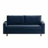 Chillout by Franz Fertig Canapé convertible Aura - Bleu - Largeur : 156 cm -loftscape Boutique schlafsofa aura webstoff blau 156 cm 1372570
