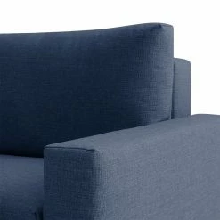 Chillout by Franz Fertig Canapé convertible Aura - Bleu - Largeur : 156 cm -loftscape Boutique schlafsofa aura webstoff blau 156 cm 1372574