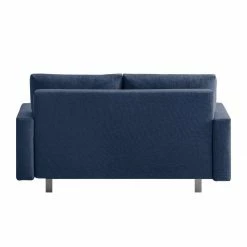 Chillout by Franz Fertig Canapé convertible Aura - Bleu - Largeur : 156 cm -loftscape Boutique schlafsofa aura webstoff blau 156 cm 1372590