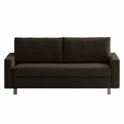 Chillout by Franz Fertig Canapé convertible Aura - Marron - Largeur : 176 cm