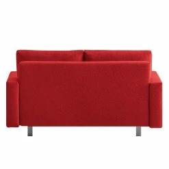 Chillout by Franz Fertig Canapé convertible Aura - Rouge - Largeur : 176 cm -loftscape Boutique schlafsofa aura webstoff rot 176 cm 1372846