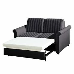 Maison Belfort Canapé convertible Bernadett - Largeur : 188 cm -loftscape Boutique schlafsofa bernadett webstoff dunkelgrau 336234