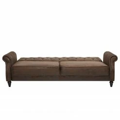 Ars manufacti Canapé convertible Brampton - Microfibre - Marron -loftscape Boutique schlafsofa brampton microfaser braun 4257204