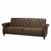 Ars manufacti Canapé convertible Brampton - Microfibre - Marron -loftscape Boutique schlafsofa brampton microfaser braun 4257228