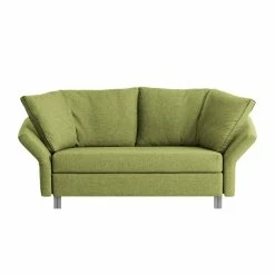 Chillout by Franz Fertig Canapé convertible Florenz - Vert - Largeur : 156 cm