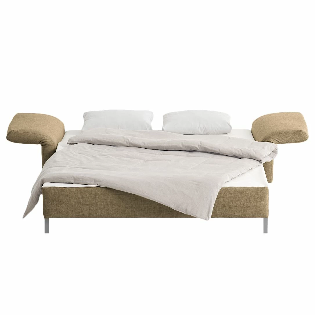 Chillout by Franz Fertig Canapé convertible Florenz - Marron clair - Largeur : 176 cm 7 Chillout by Franz Fertig Canapé convertible Florenz - Marron clair - Largeur : 176 cm – Image 5