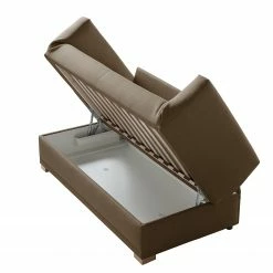 Loftscape Canapé convertible Gardner II - Tissu - Gris Sahara -loftscape Boutique schlafsofa gardner webstoff saharagrau 5176860