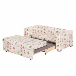 Mooved Canapé convertible Latina VIII - Beige / Pourpre - Largeur : 190 cm -loftscape Boutique schlafsofa latina iii webstoff beige lila 2875882