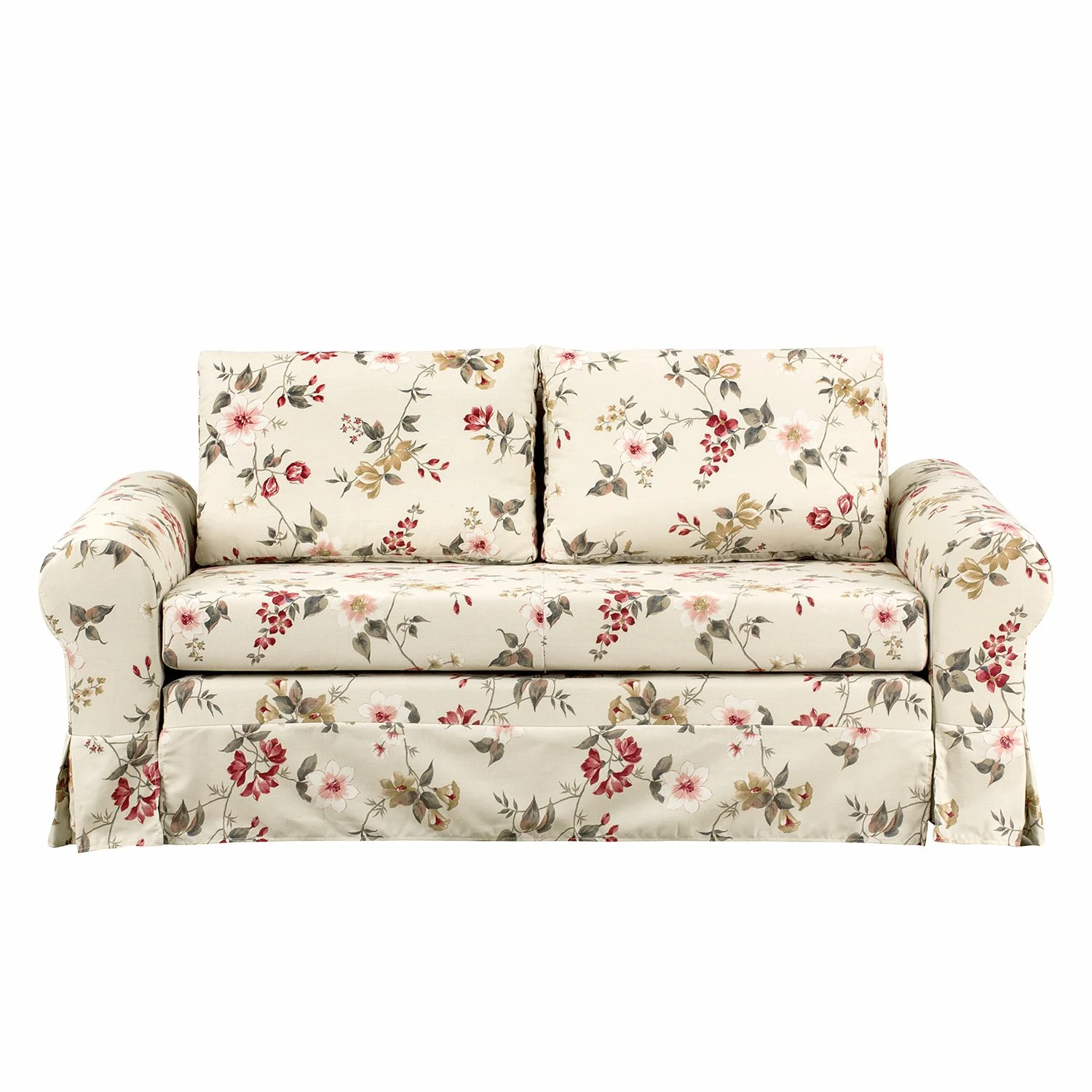 Mooved Canapé convertible Latina VI - Crème / Rouge - Largeur : 165 cm 5 Mooved Canapé convertible Latina VI - Crème / Rouge - Largeur : 165 cm – Image 3