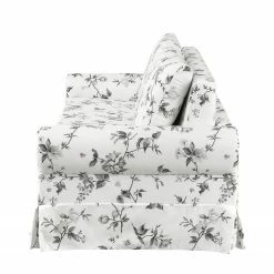 Mooved Canapé convertible Latina VII - Blanc / Gris - Largeur : 165 cm -loftscape Boutique schlafsofa latina vii webstoff weiss grau 165 cm 4191440