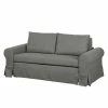 Mooved Canapé convertible Latina XIII Tissu - Gris - Largeur : 185 cm -loftscape Boutique schlafsofa latina xiii webstoff grau 165 cm 4910448