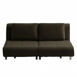 Chillout by Franz Fertig Canapé convertible Leo - Marron -loftscape Boutique schlafsofa leo webstoff braun 1396510