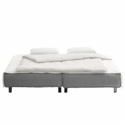 Chillout by Franz Fertig Canapé convertible Leo - Gris clair -loftscape Boutique schlafsofa leo webstoff hellgrau 1396278