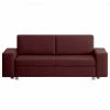 Chillout by Franz Fertig Canapé convertible Plaza - Bordeaux - Largeur : 228 cm - Sans fonction