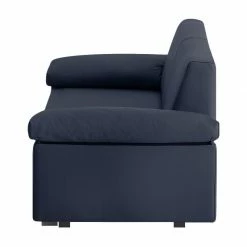 Chillout by Franz Fertig Canapé convertible Plaza - Bleu foncé - Largeur : 172 cm - Accoudoir réglable 16 Chillout by Franz Fertig Canapé convertible Plaza - Bleu foncé - Largeur : 172 cm - Accoudoir réglable -loftscape Boutique schlafsofa plaza echtleder dunkelblau 172 cm abklappbare armlehnen 1412770