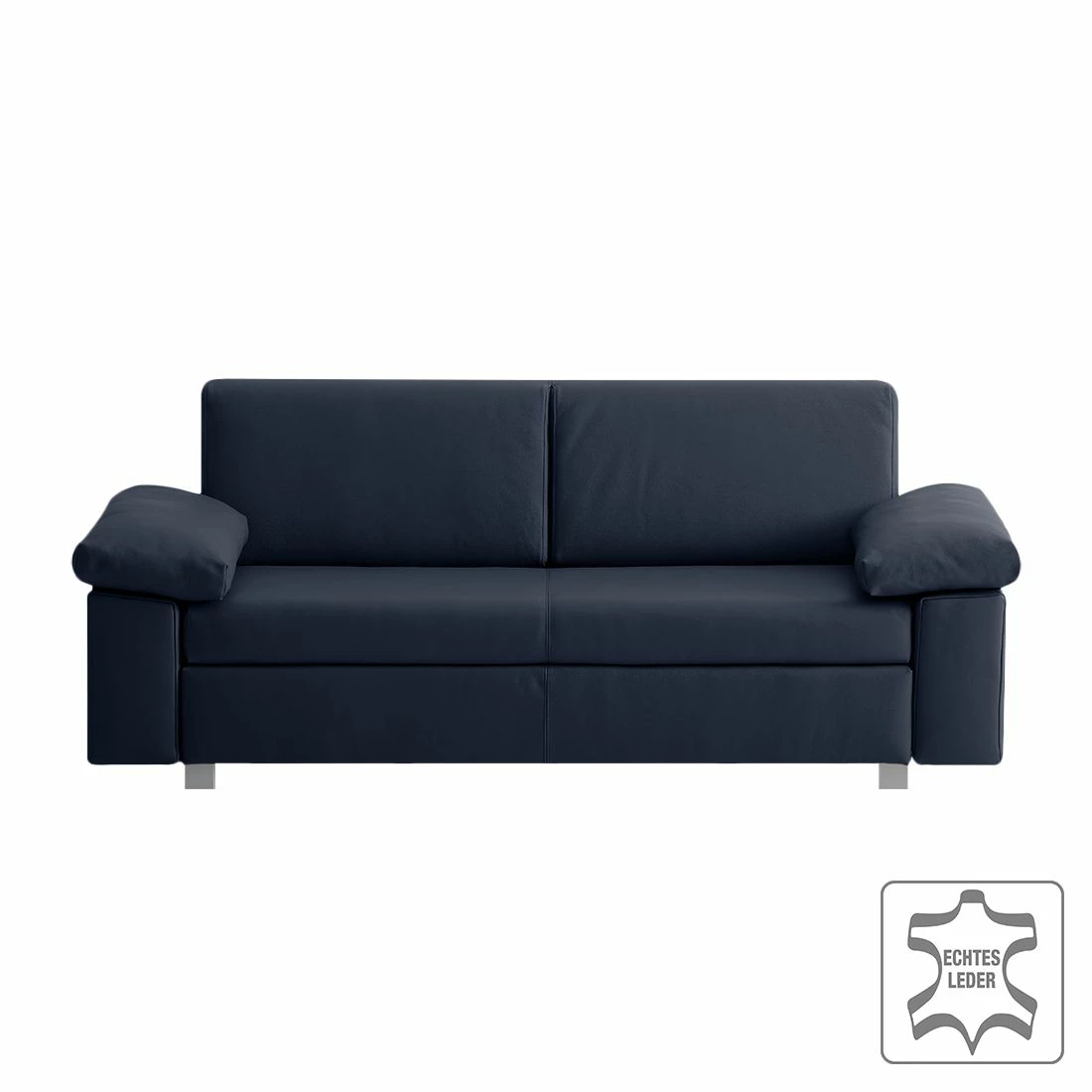 Chillout by Franz Fertig Canapé convertible Plaza - Bleu foncé - Largeur : 172 cm - Accoudoir réglable 4 Chillout by Franz Fertig Canapé convertible Plaza - Bleu foncé - Largeur : 172 cm - Accoudoir réglable – Image 2