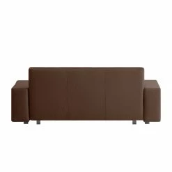 Chillout by Franz Fertig Canapé convertible Plaza - Expresso - Largeur : 178 cm - Sans fonction -loftscape Boutique schlafsofa plaza echtleder espresso 178 cm gerade armlehnen 1413402
